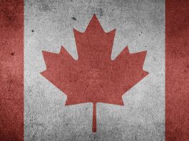 drapeau canadien old fashion